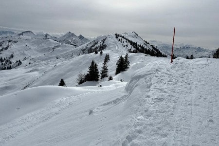 Schneeschuhwanderung mit Toni sen.