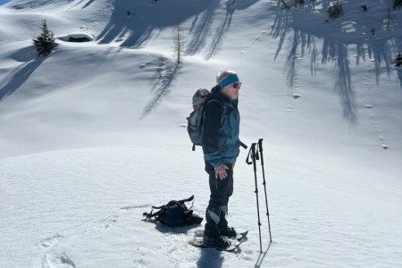 Schneeschuhwanderung mit Toni sen.