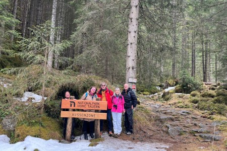 Wanderung mit Toni sen.