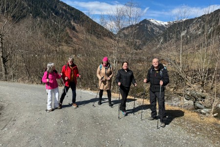 Wanderung mit Toni sen.