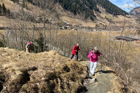 Wanderung mit Toni sen.