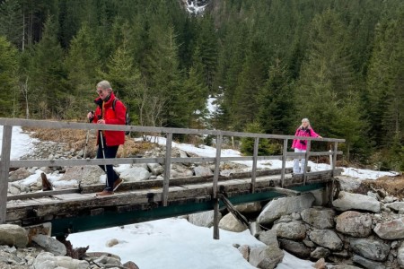 Wanderung mit Toni sen.