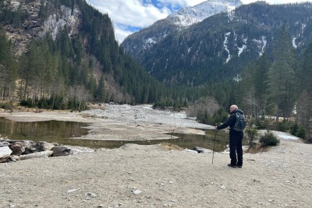Wanderung mit Toni sen.