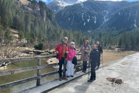 Wanderung mit Toni sen.