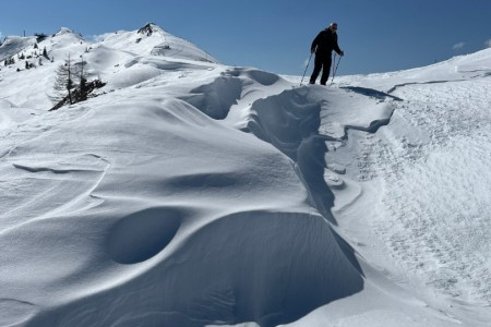 Schneeschuhwanderung mit Toni sen.