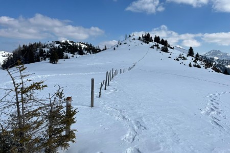 Schneeschuhwanderung mit Toni sen.