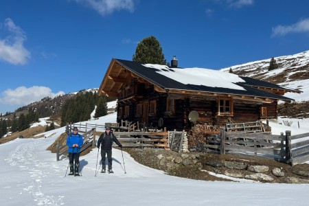 Schneeschuhwanderung mit Toni sen.