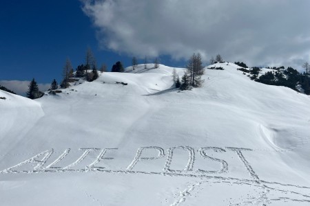 Schneeschuhwanderung mit Toni sen.