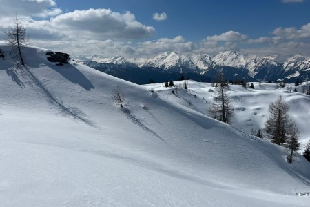 Schneeschuhwanderung mit Toni sen.