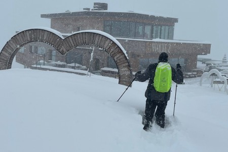 Schneeschuhwanderung mit Toni sen.