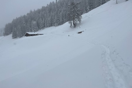 Schneeschuhwanderung mit Toni sen.