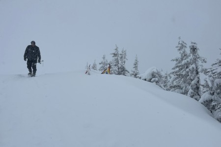 Schneeschuhwanderung mit Toni sen.