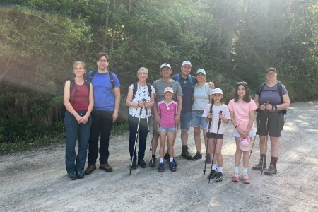 Wanderung mit Toni Senior von Unterwandalm-Karseggalm-Breitenebenalm