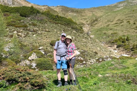 Wanderung mit Toni Senior zum Schuhflicker