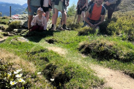 Wanderung mit Toni Senior zum Schuhflicker