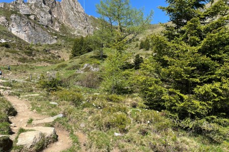 Wanderung mit Toni Senior zum Schuhflicker