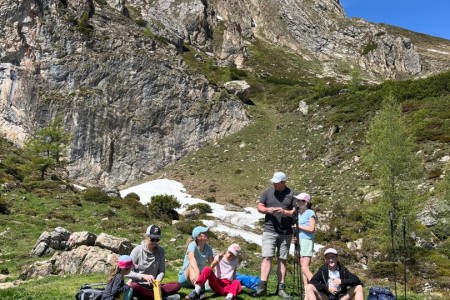 Wanderung mit Toni Senior zum Schuhflicker