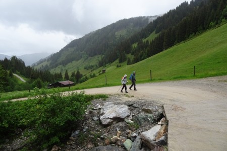 Wanderung mit Dominik zur Loosb&uuml;helalm