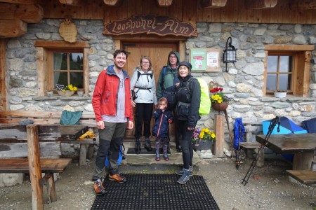 Wanderung mit Dominik zur Loosb&uuml;helalm