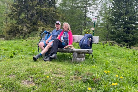 Wanderung mit Toni sen. im Gebiet der Filzmoosalm