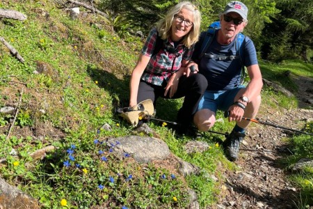 Wanderung mit Toni sen. im Gebiet der Filzmoosalm