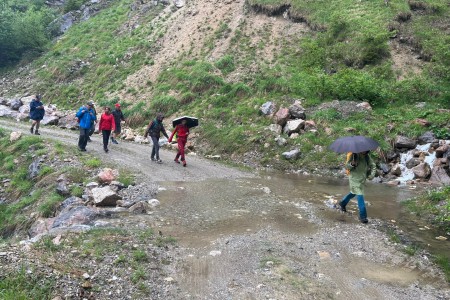 Wanderung mit Toni sen. zur Breitenebenalm
