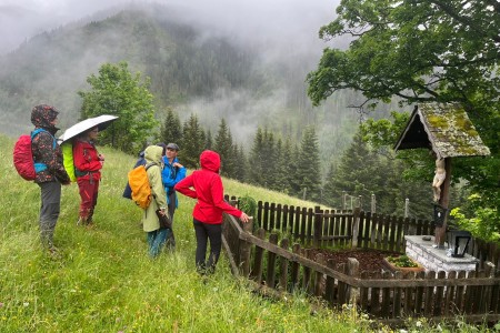Wanderung mit Toni sen. zur Breitenebenalm