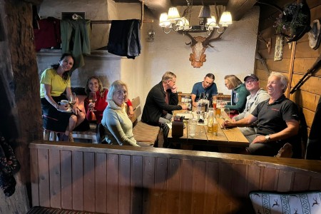 Wanderung mit Toni sen. zur Breitenebenalm