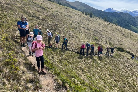 Wanderung mit Toni sen. zu den Spatlaken
