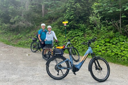 E-Bike Tour mit Toni sen. zur Bichlalm