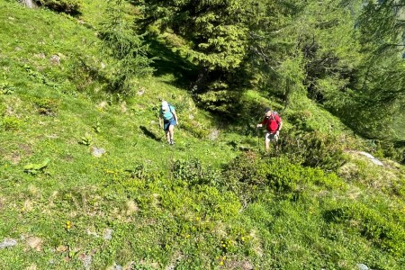 Wanderung mit Toni sen. zum Laagangk&ouml;pferl