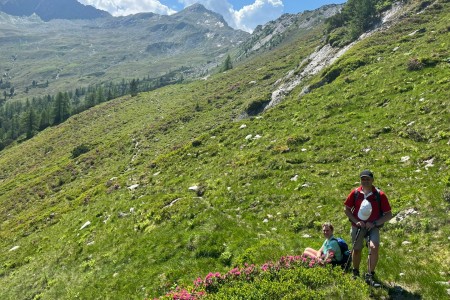 Wanderung mit Toni sen. zum Laagangk&ouml;pferl