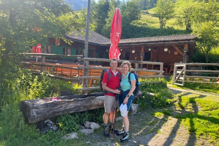 Wanderung mit Toni sen. zum Laagangk&ouml;pferl