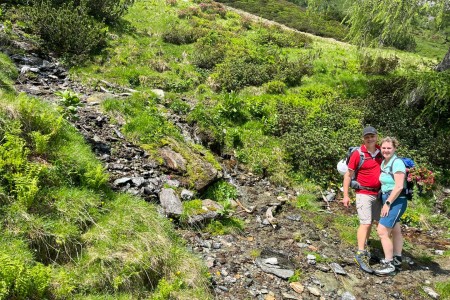 Wanderung mit Toni sen. zum Laagangk&ouml;pferl