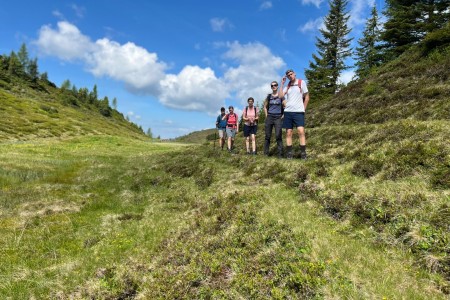 Wanderung mit Toni sen. zu den Spatlaken