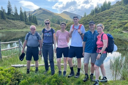 Wanderung mit Toni sen. zu den Spatlaken
