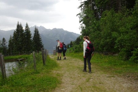 Wanderung mit Maria zur Karseggalm