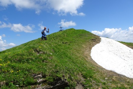 Wanderung mit Maria sen. zum Gamskarkogel