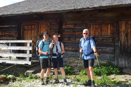 Wanderung mit Maria sen. zum Gamskarkogel