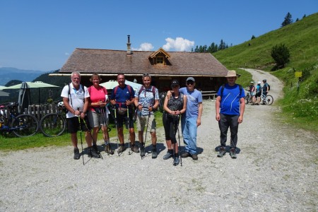 Wanderung mit Maria zur Maurachalm