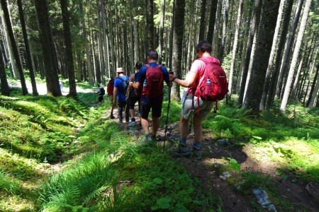Wanderung mit Maria zur Maurachalm