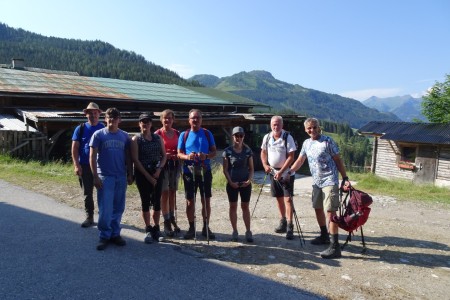 Wanderung mit Maria zur Maurachalm