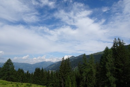 Wanderung mit Dominik zur Ellmaualm