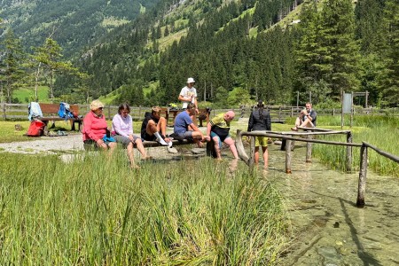 E-Bike Tour mit Toni sen. zur Hirschgrubenalm