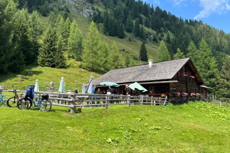 E-Bike Tour mit Toni sen. zur Hirschgrubenalm