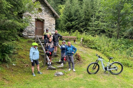 E-Bike Tour mit Toni sen. zur Hirschgrubenalm