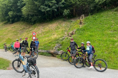 E-Bike Tour mit Toni sen. zur Hirschgrubenalm