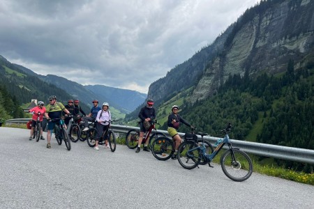 E-Bike Tour mit Toni sen. zur Hirschgrubenalm
