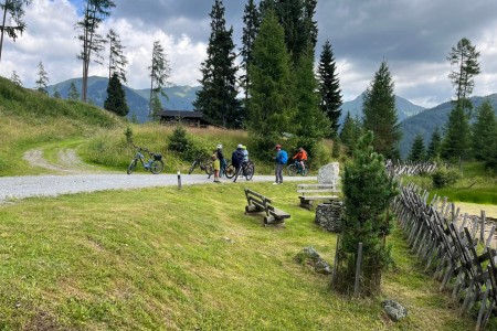 E-Bike Tour mit Toni sen. zur Hirschgrubenalm