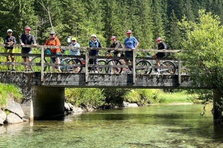 E-Bike Tour mit Toni sen. zur Hirschgrubenalm